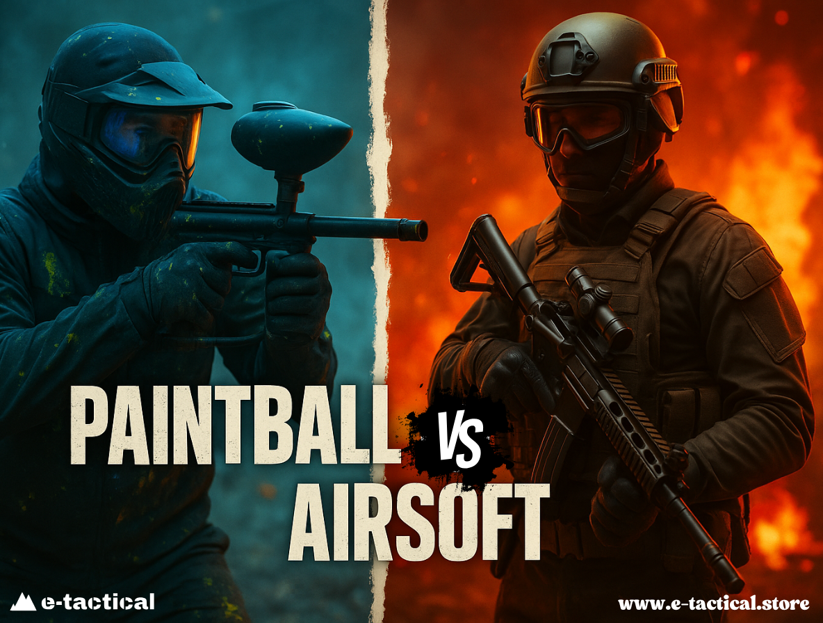 Softair vs Paintball: chi vince la sfida? Confronto fra due mondi simili ma diversi