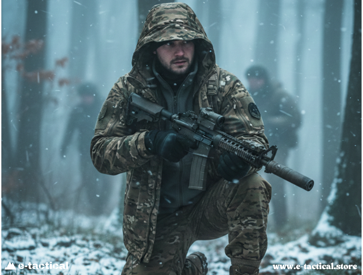 Softair d’Inverno: Scopri l’Abbigliamento Termico che Ti Tiene in Gioco